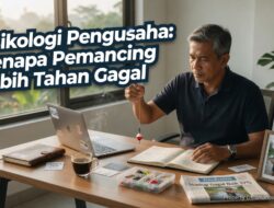 Psikologi Pengusaha: Kenapa Pemancing Lebih Tahan Gagal