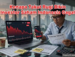 Kenapa Takut Rugi Bikin Investor Saham Indonesia Gagal